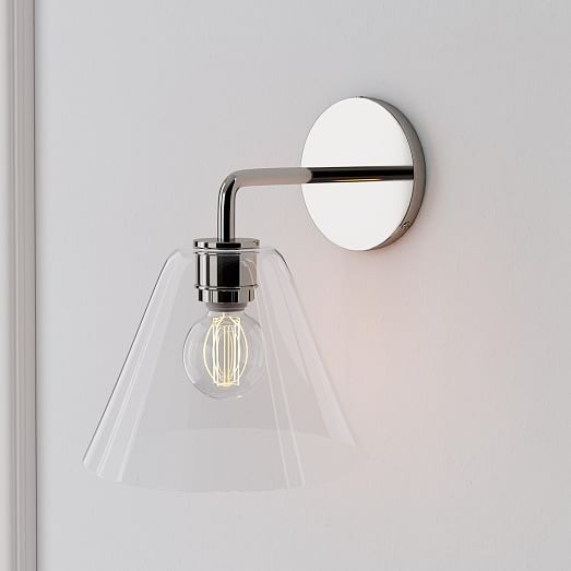 Conica Cone Wall Sconce - 1, 2, 3-Light Modern Glass Lighting T235