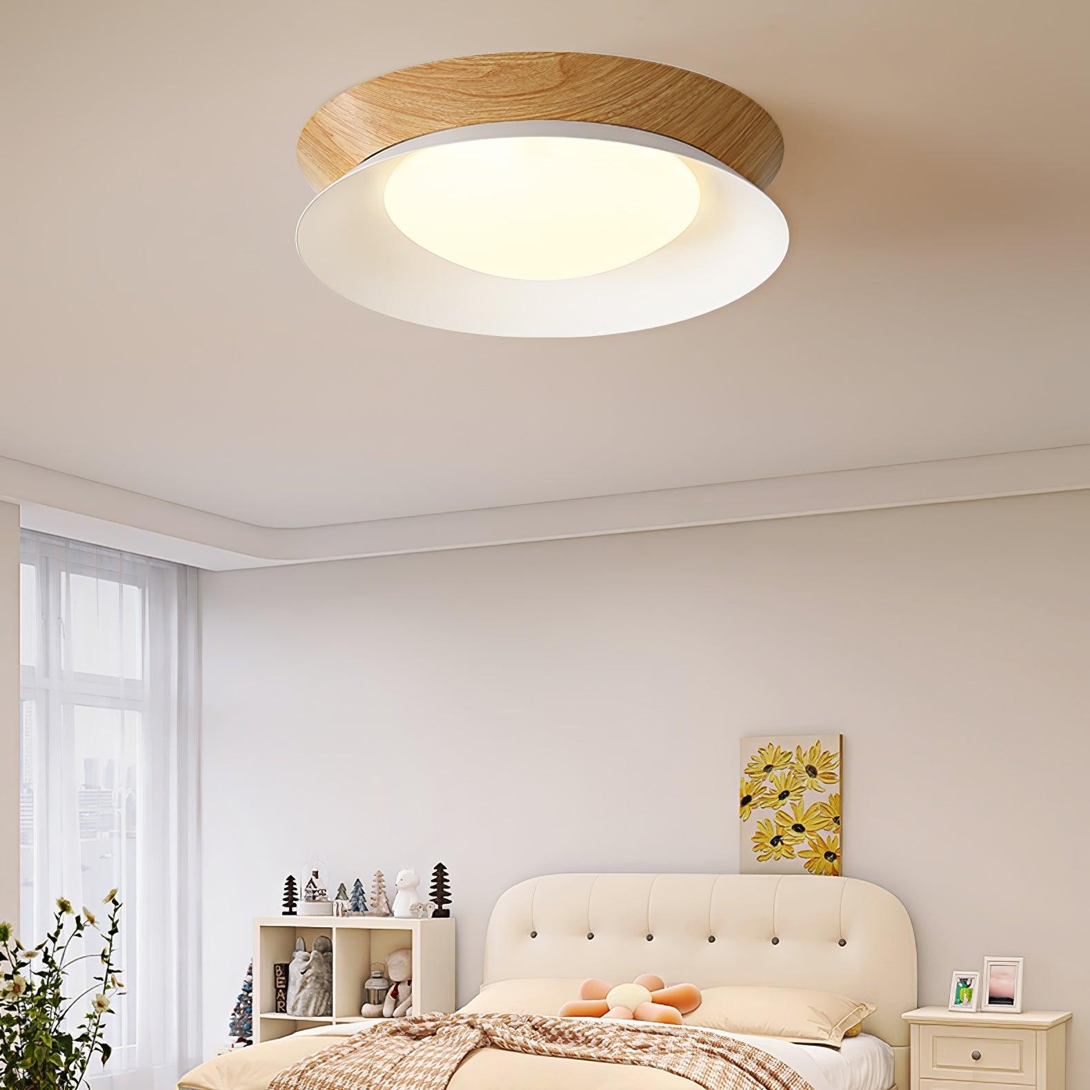Double Half Round Ceiling Light M386