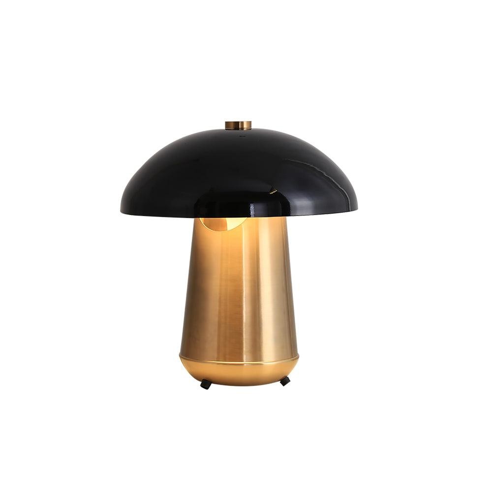 Metal Covered Mushroom Hollow Table Lamp M41