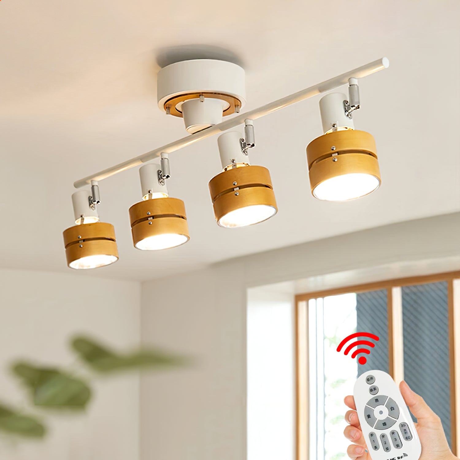 Nordic Cylindrical 4-Light Spotlight D415