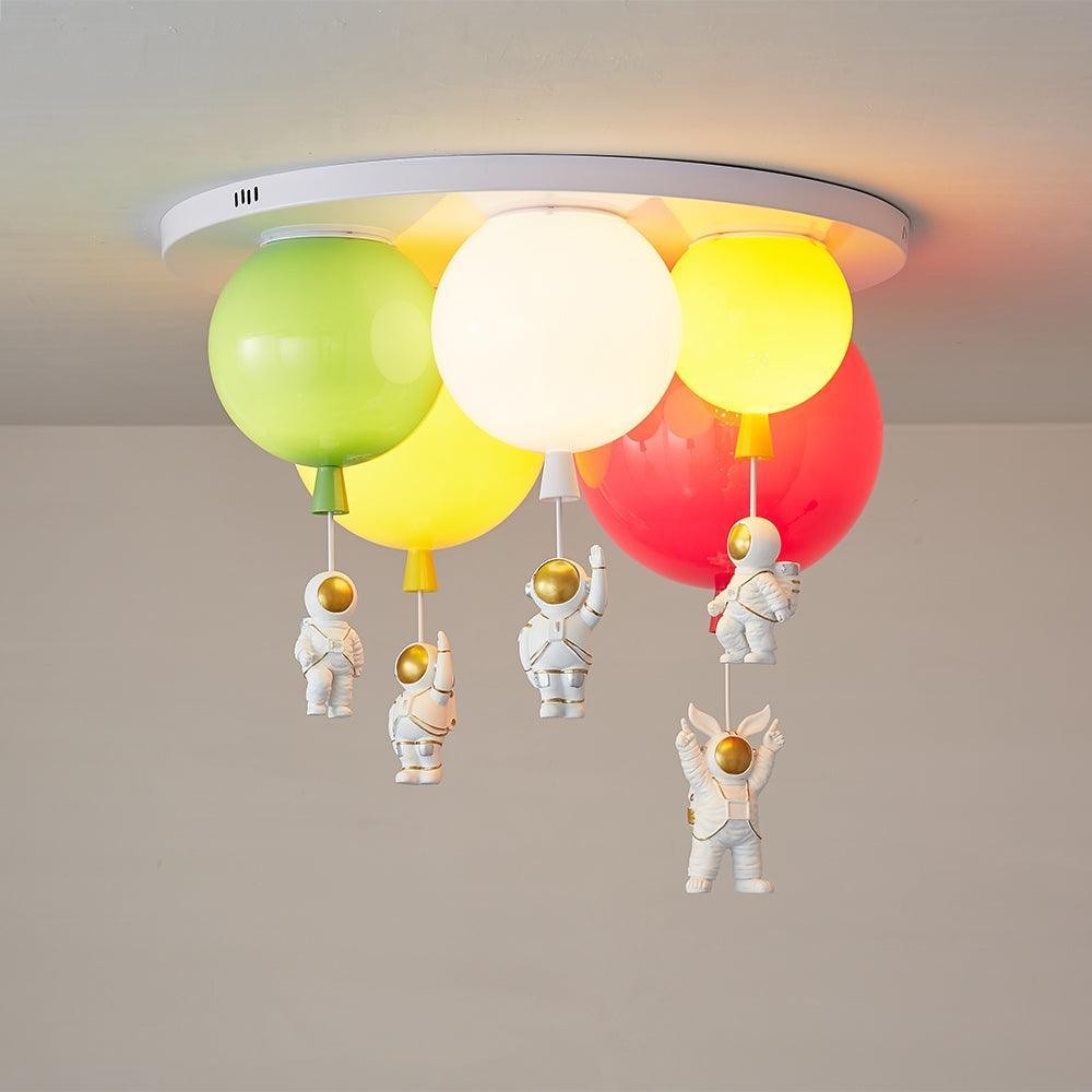 Astronaut Glossy Balloon Ceiling Lamp M494