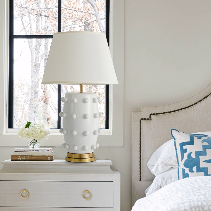 Modern Simple Dot Ceramic Table Lamp M149