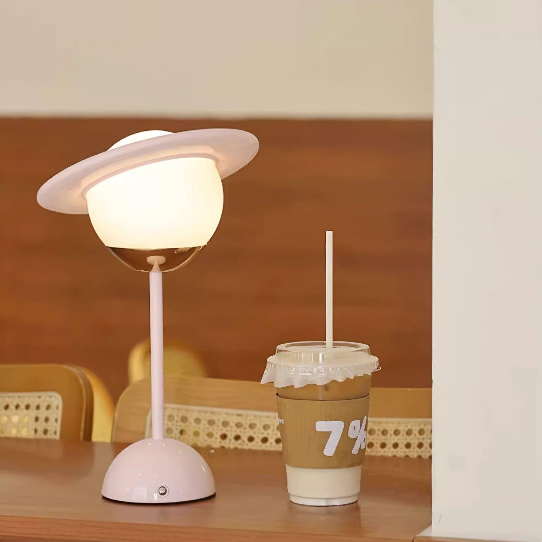 Creative Saturn Planet Table Lamp for Bedroom M518