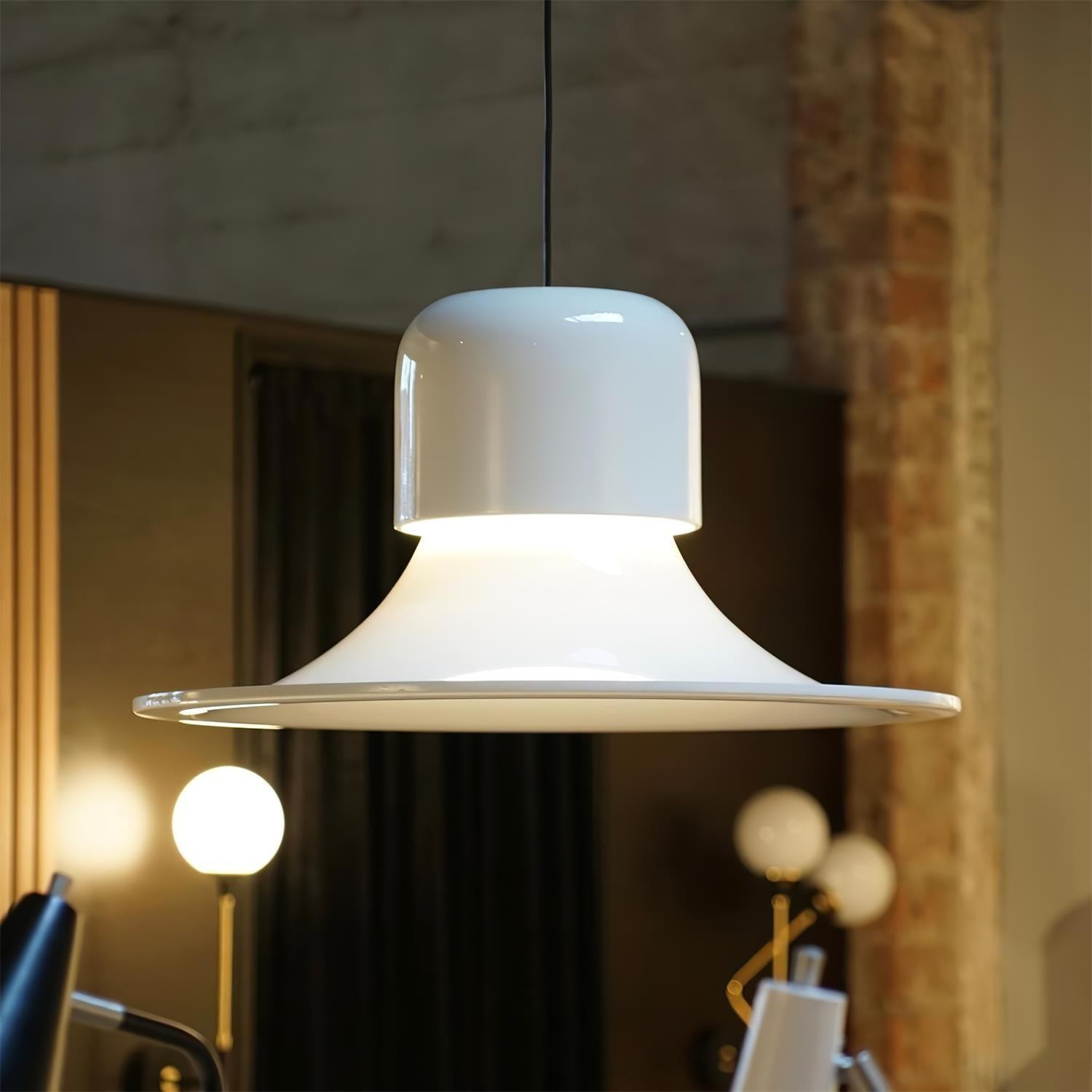 Nordic Carbon Steel LED Pendant Lamp M346