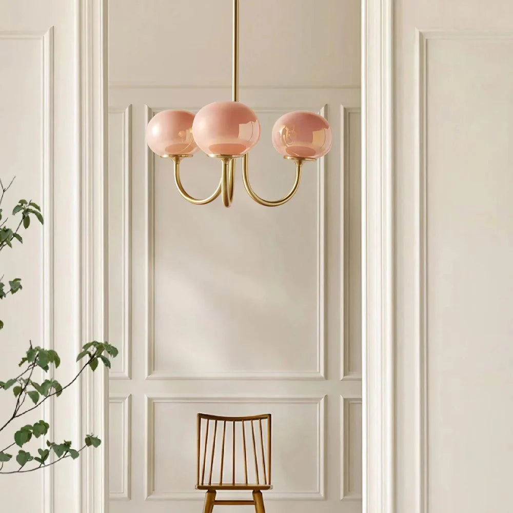 Marshmallow Modern Glass Chandelier D776