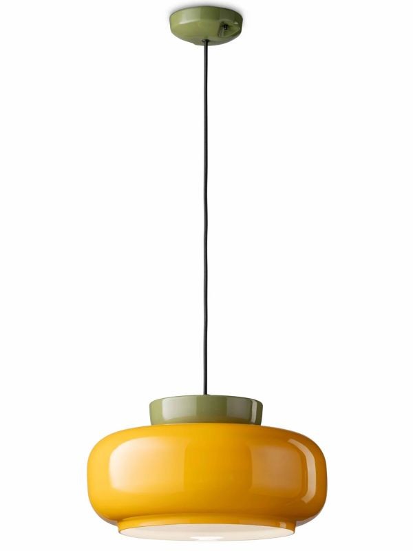 Medieval Bauhaus Disc Orb Maracanã Pendant Light G85