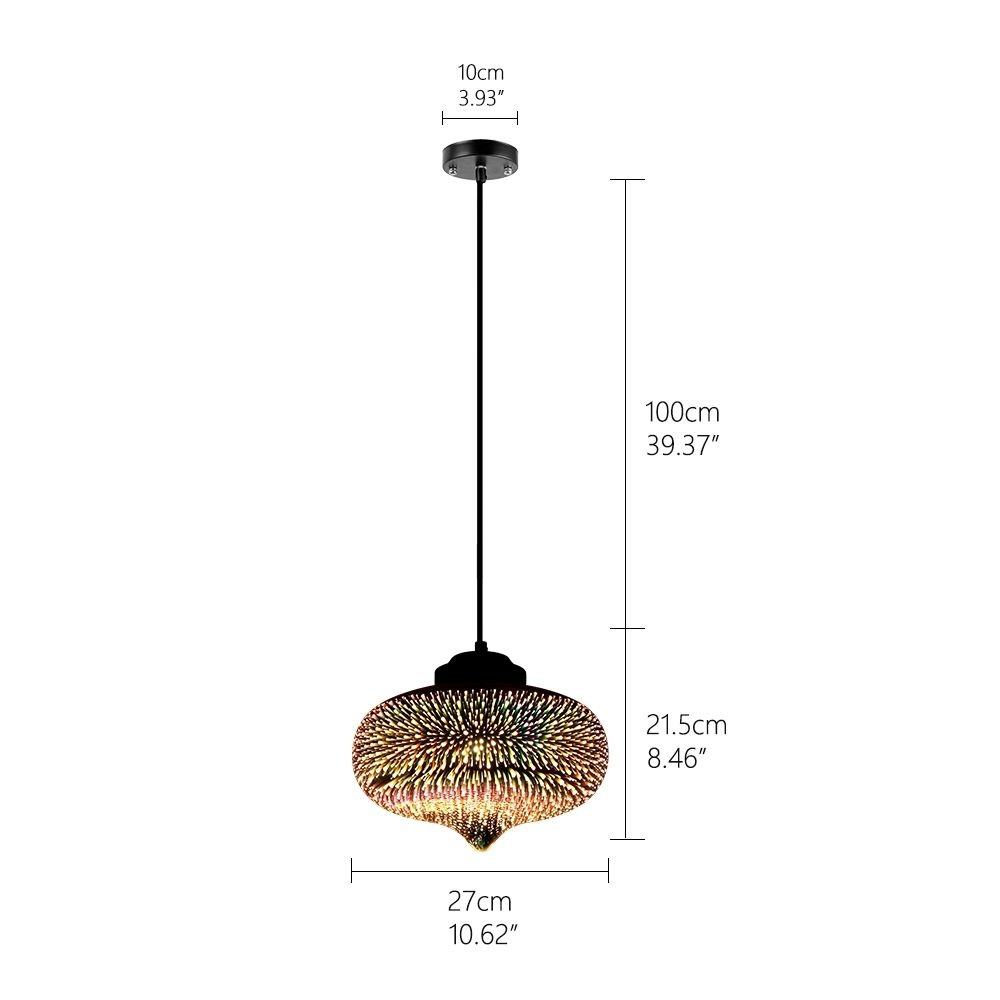 Modern 3D Colorful Nordic Pendant Lamp