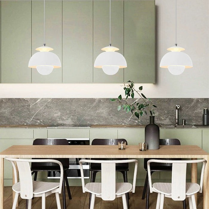 Modern Flower Bud Metal Pendant Light S88