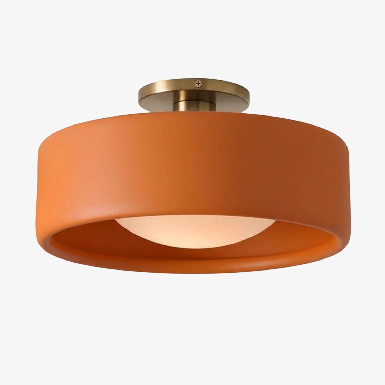 Cerova Elegant Round Porcelain Flush Mount Ceiling Light T165