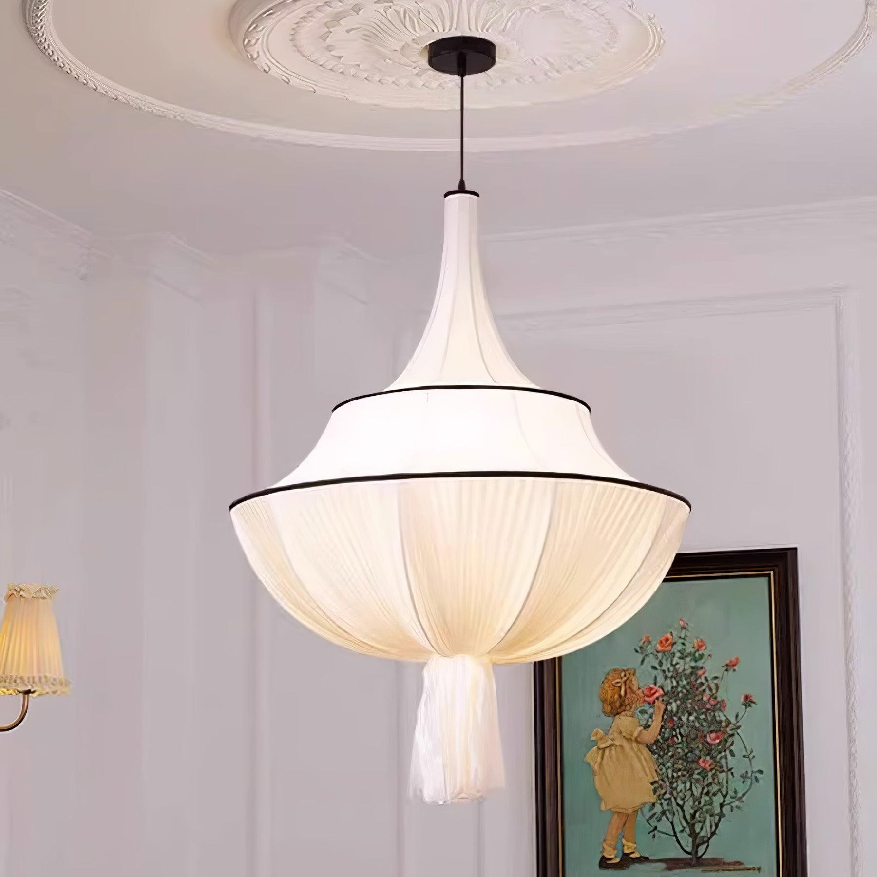Fabric Art Decorative Pendant Lamp M358
