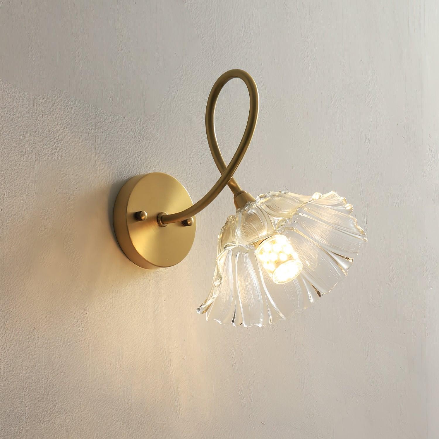 Century Lotus Leaf Wall Lamp M397
