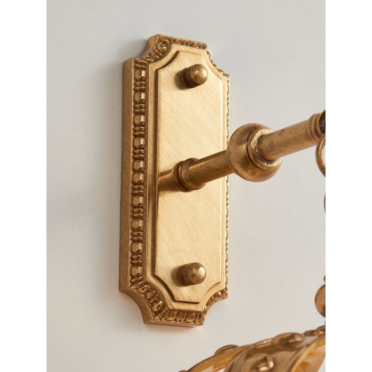 Timon Brass Crown Wall Lamp D745
