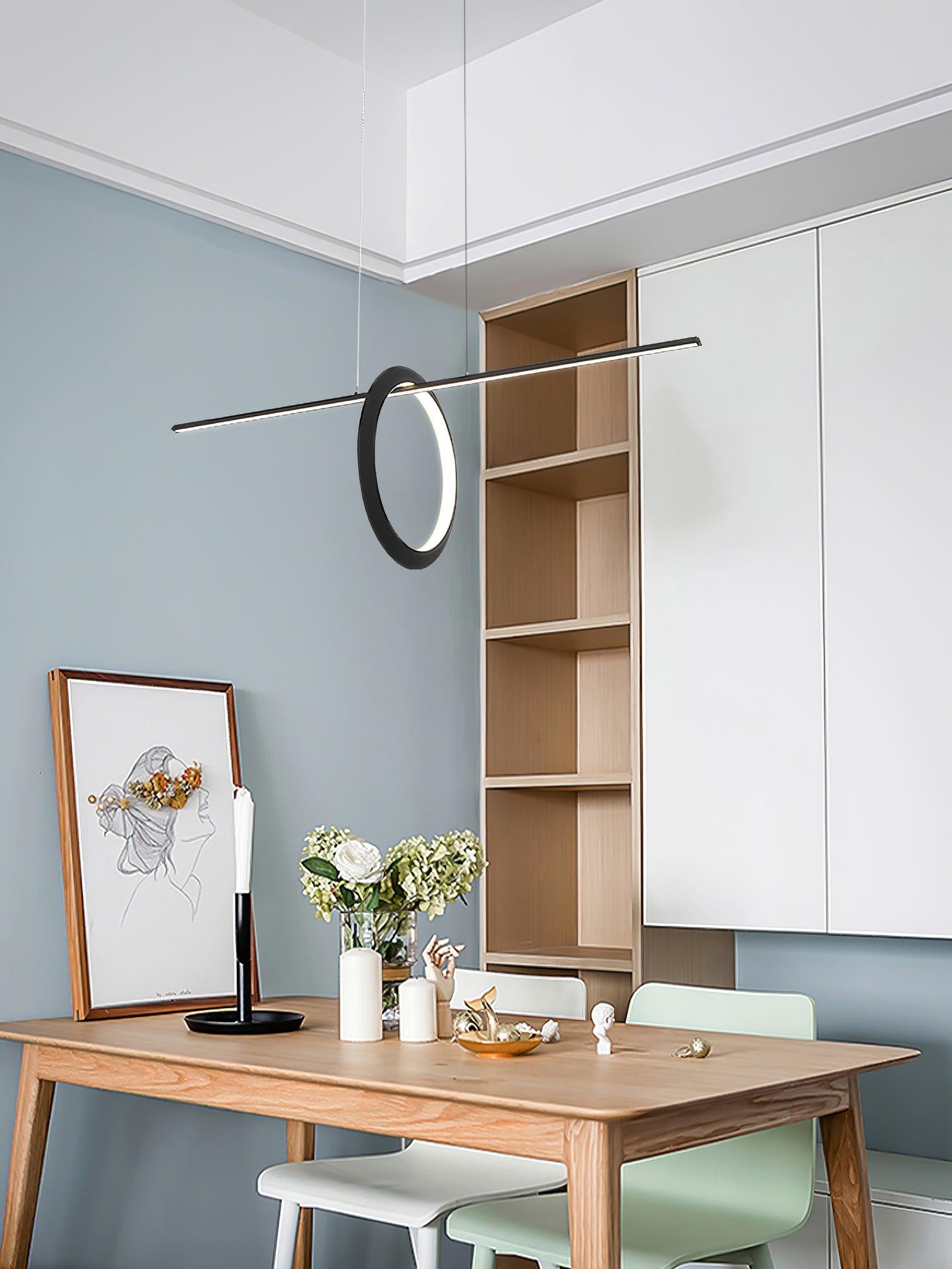 Minimalist High-End Geometric Line Pendant Light M548