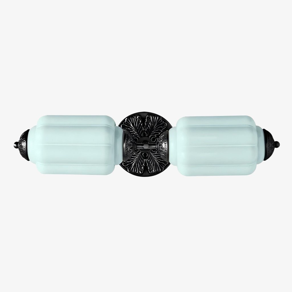 Eloise Brass Wall Sconce – Elegant Milk Glass Vintage Lighting T290