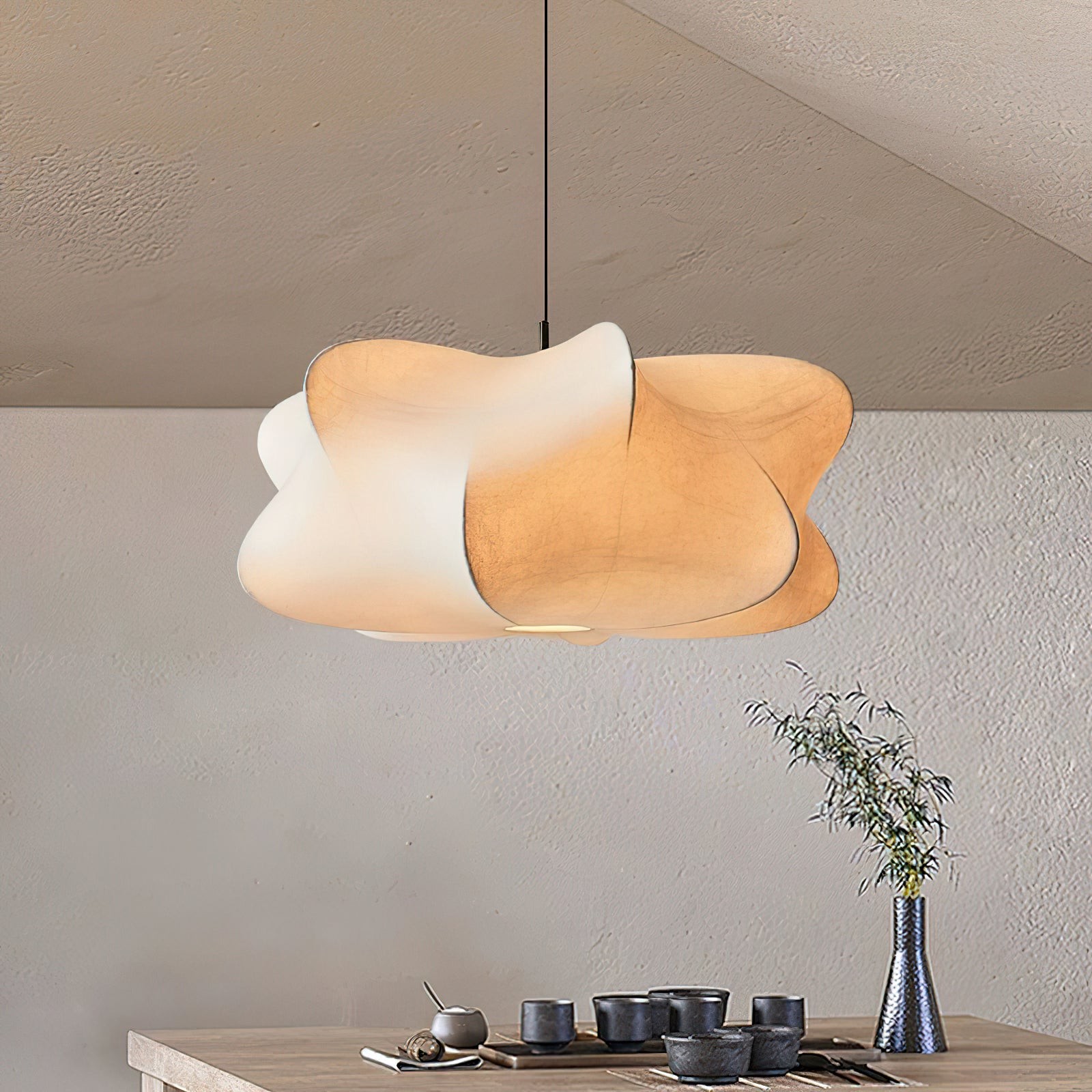 Sleek Modern Pendant Light - Adjustable Suspension for Dining Rooms M157