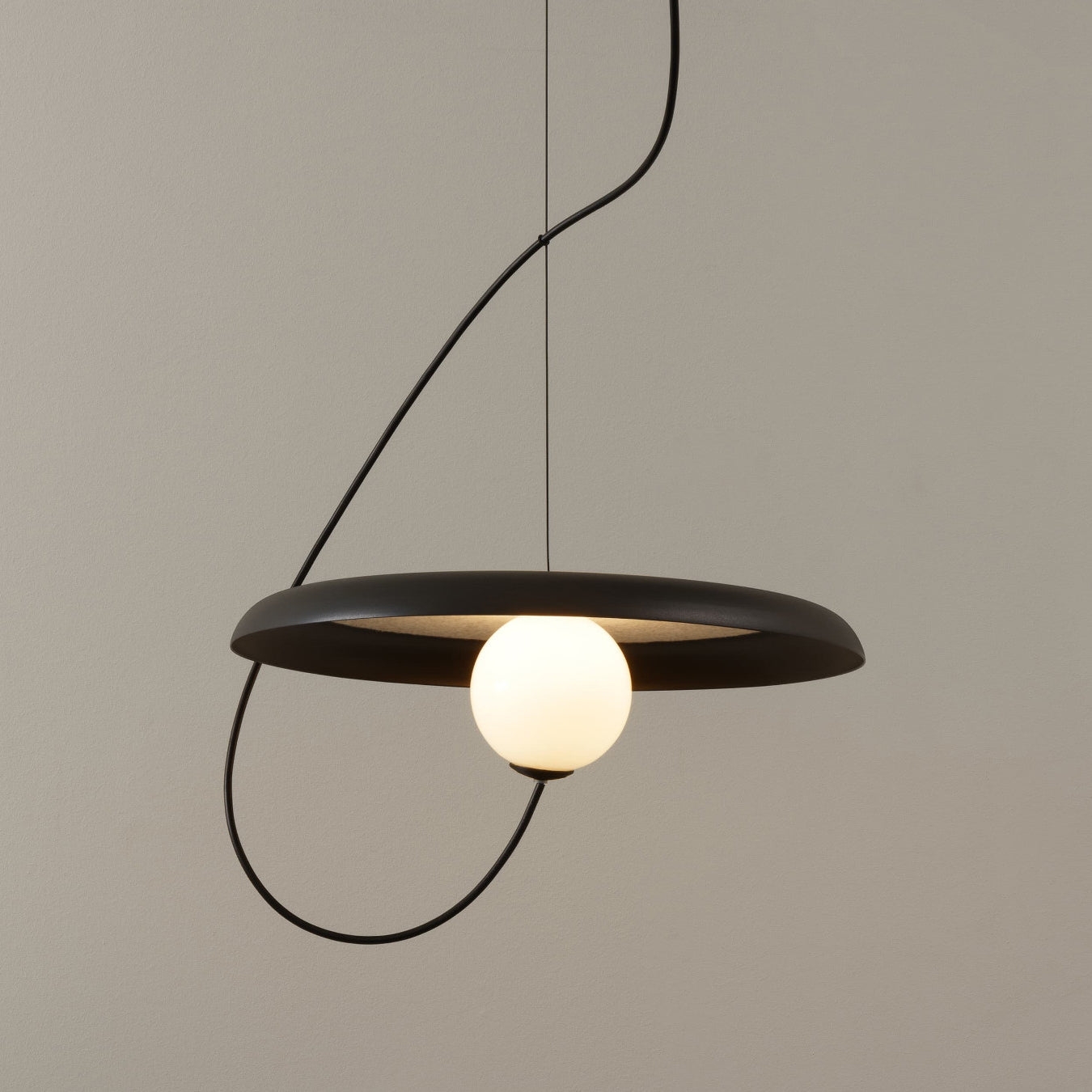 Acoustic Disc Pendant Lamp D448