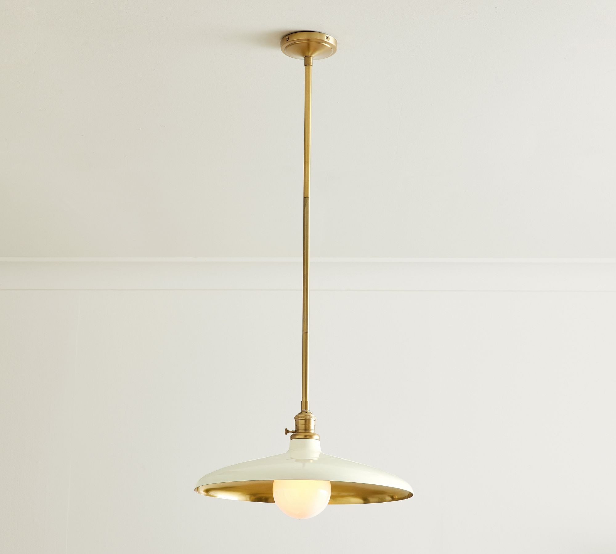 Forvara Metal Pole Pendant Light - Farmhouse Style Adjustable Island Lighting T148