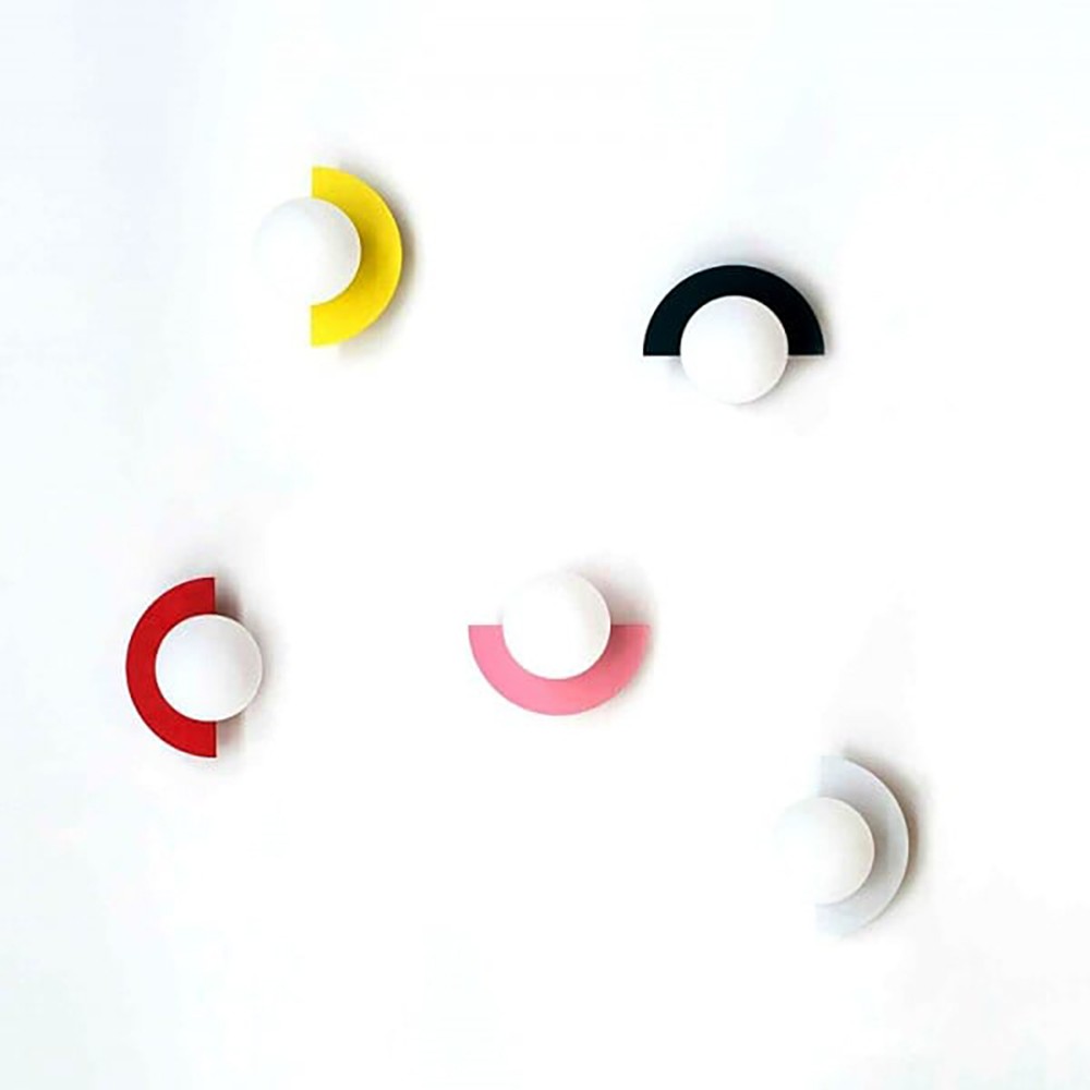 Colourful Glass Wall Lamp S155
