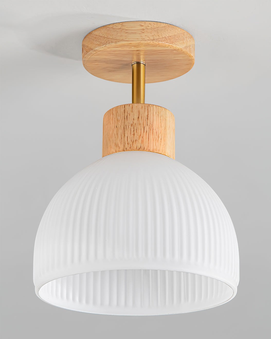 Nordic Wood Style LED Ceiling Lamp M177