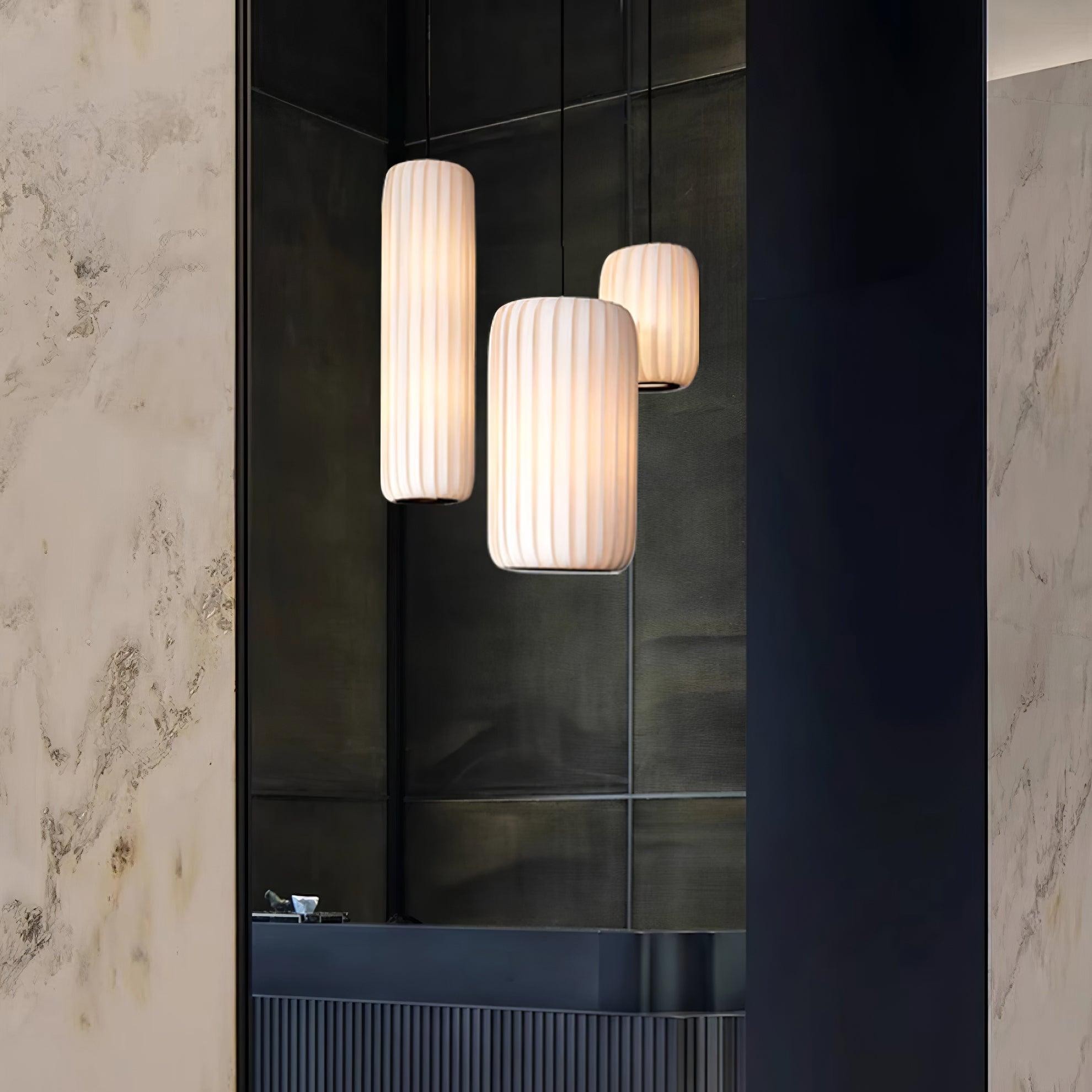 Scandinavian Minimalist Fabric Pendant Lamp M331