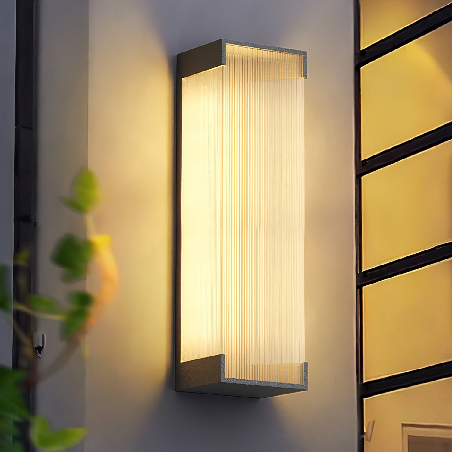 Rectangular Outdoor Wall Light M434