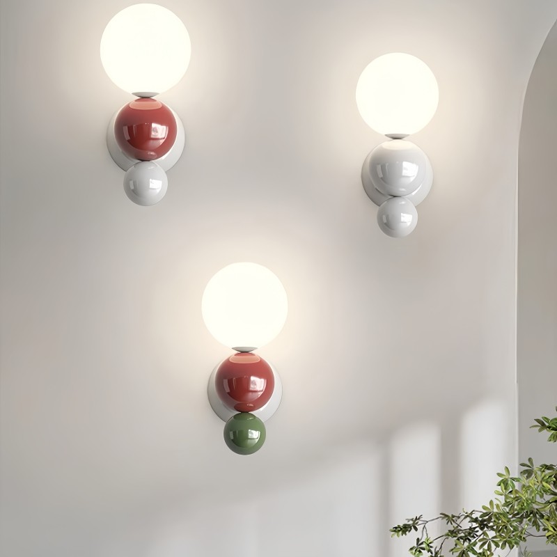 Macaron Globe Bubble Wall Lamp M291