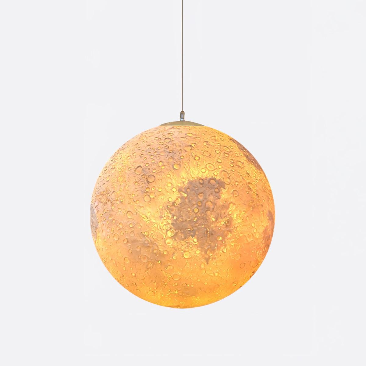 Planetary White Moon Chandelier Suitable For Living Room M98