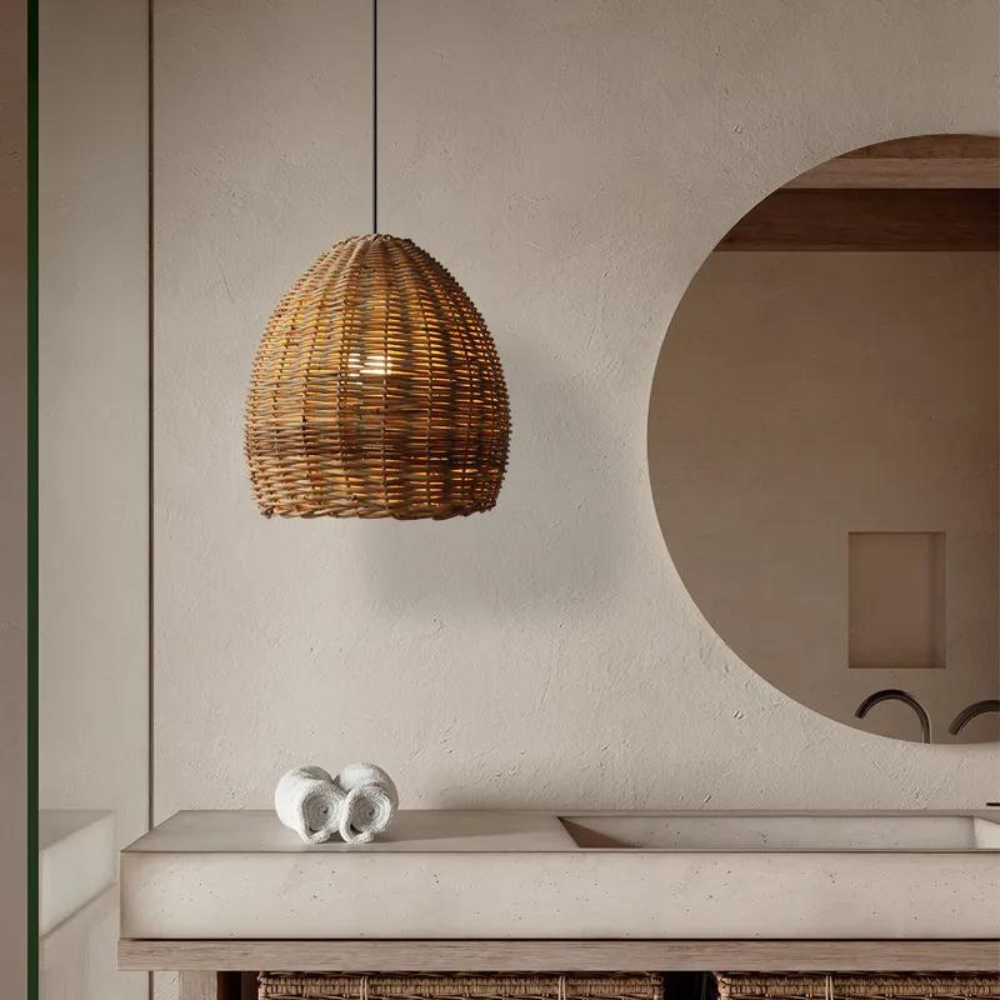 Suspended Quietness Japandi Pendant Light D827