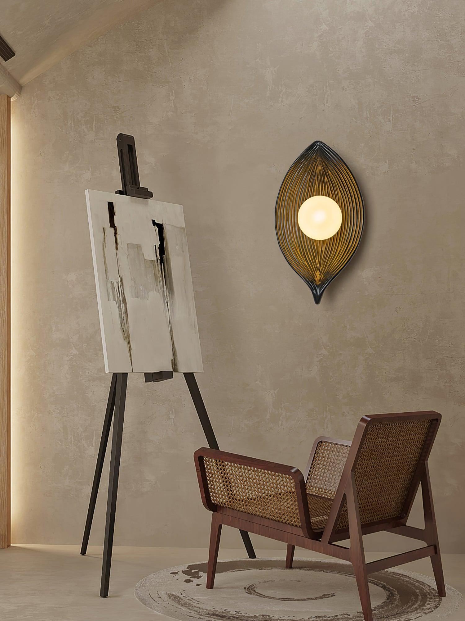 Leaf Canoe Wall Sconce M545