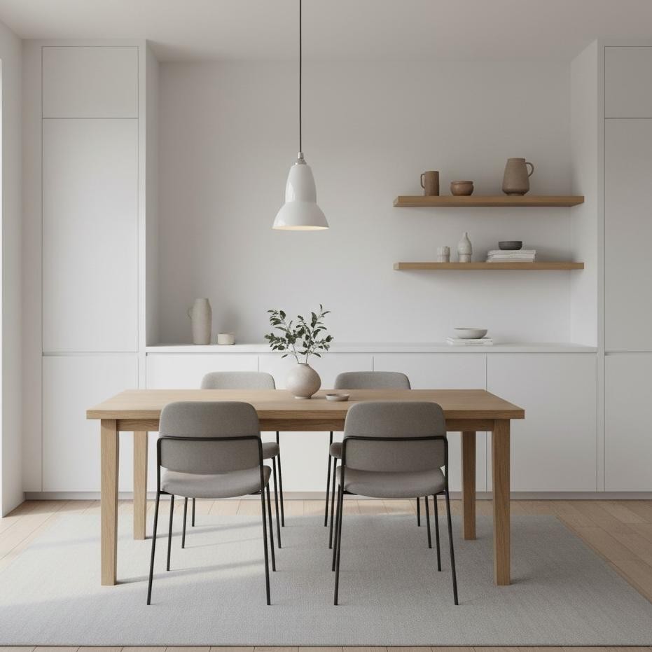 Modryx Classic Pendant Light - Timeless Minimalist Hanging Lamp for Home T548