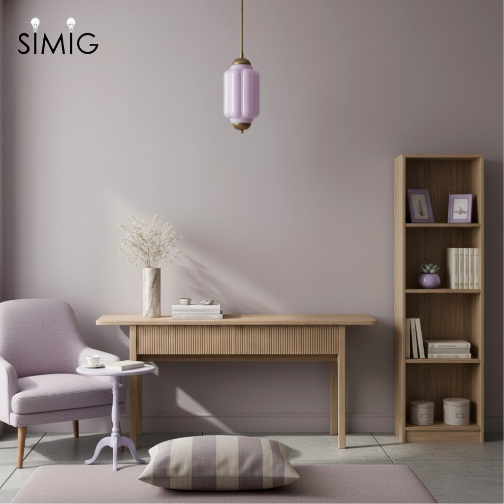 Eloise Simple Glass Irregular Lantern Pendant Lamp G23