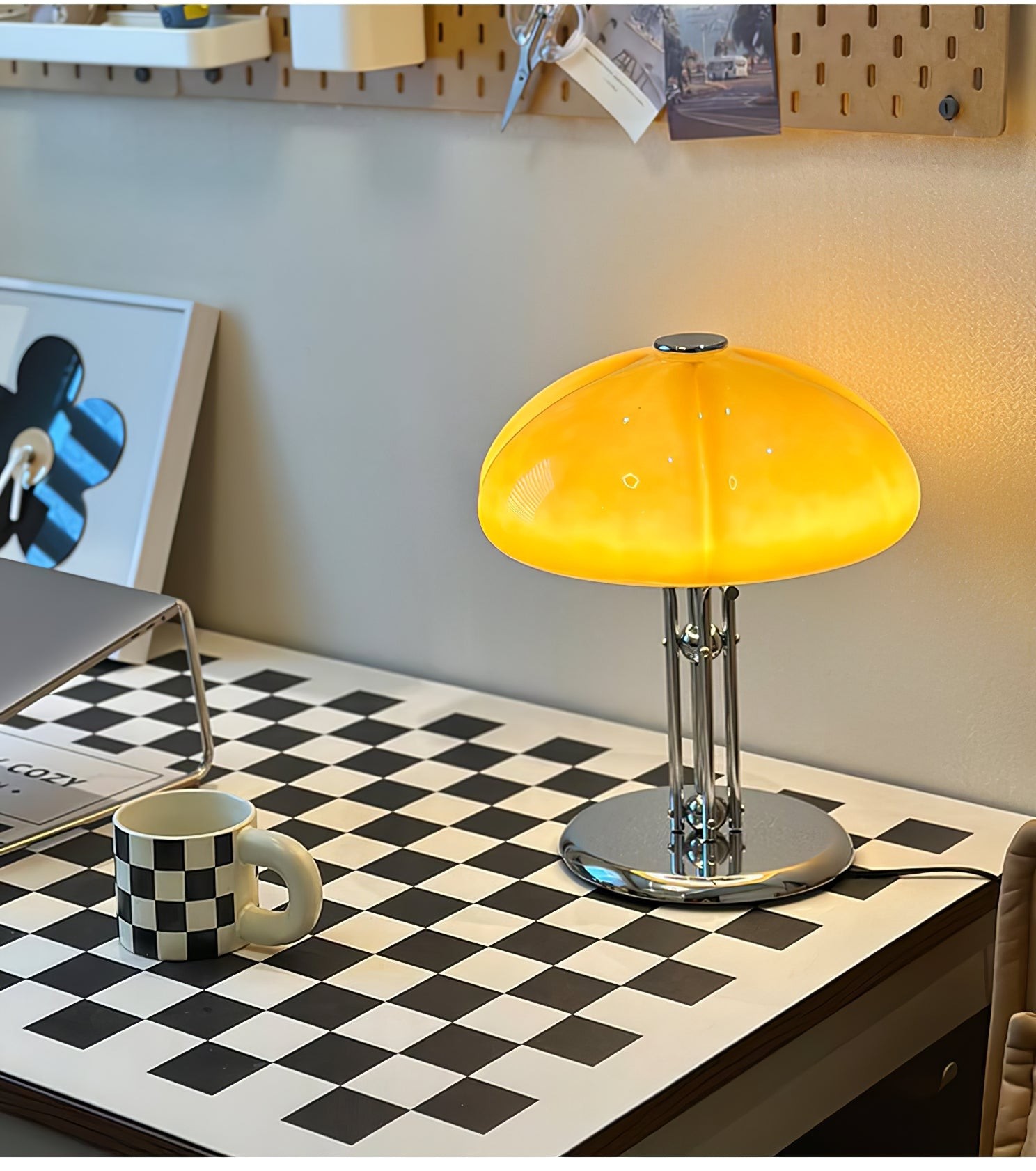 Modern Creative Vintage Mushroom Bauhaus Glass Table Lamp M415