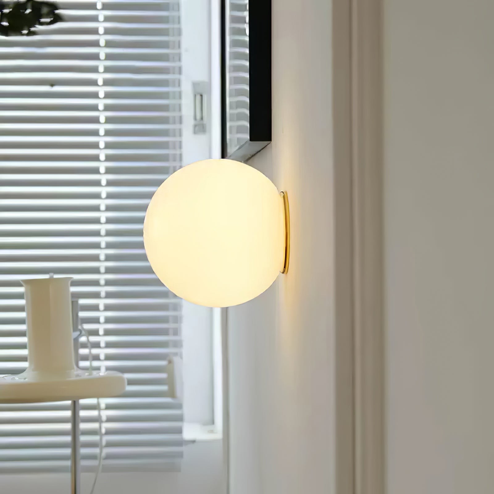Minimalist Bauhaus Orb Style Wall Lamp M65