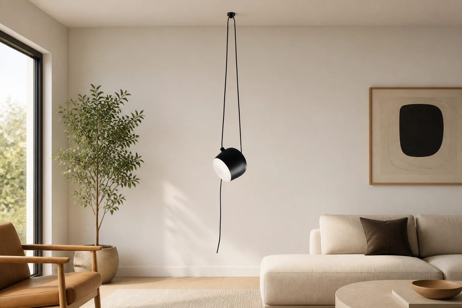 Multi Light Pendant Lamp S03 in a modern interior scene