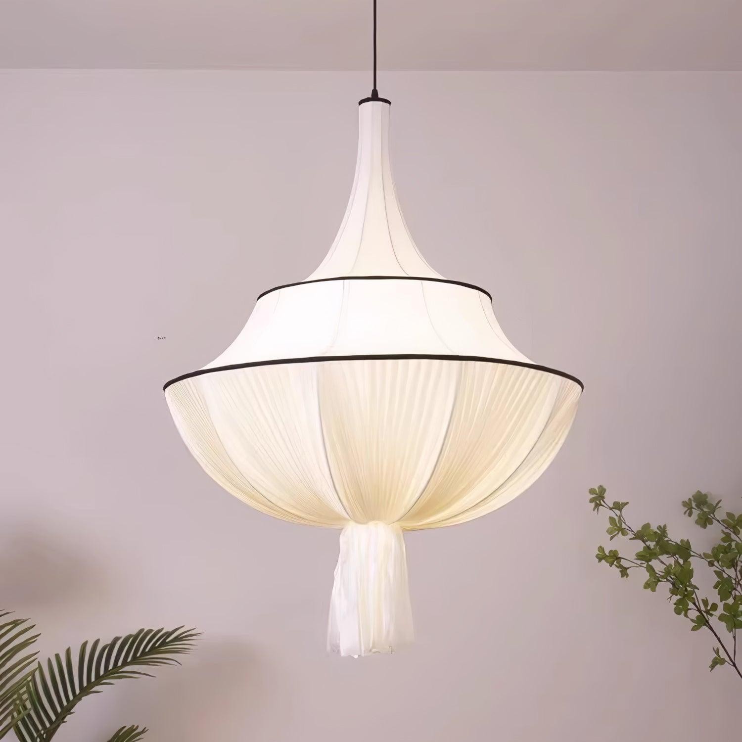 Fabric Art Decorative Pendant Lamp M358