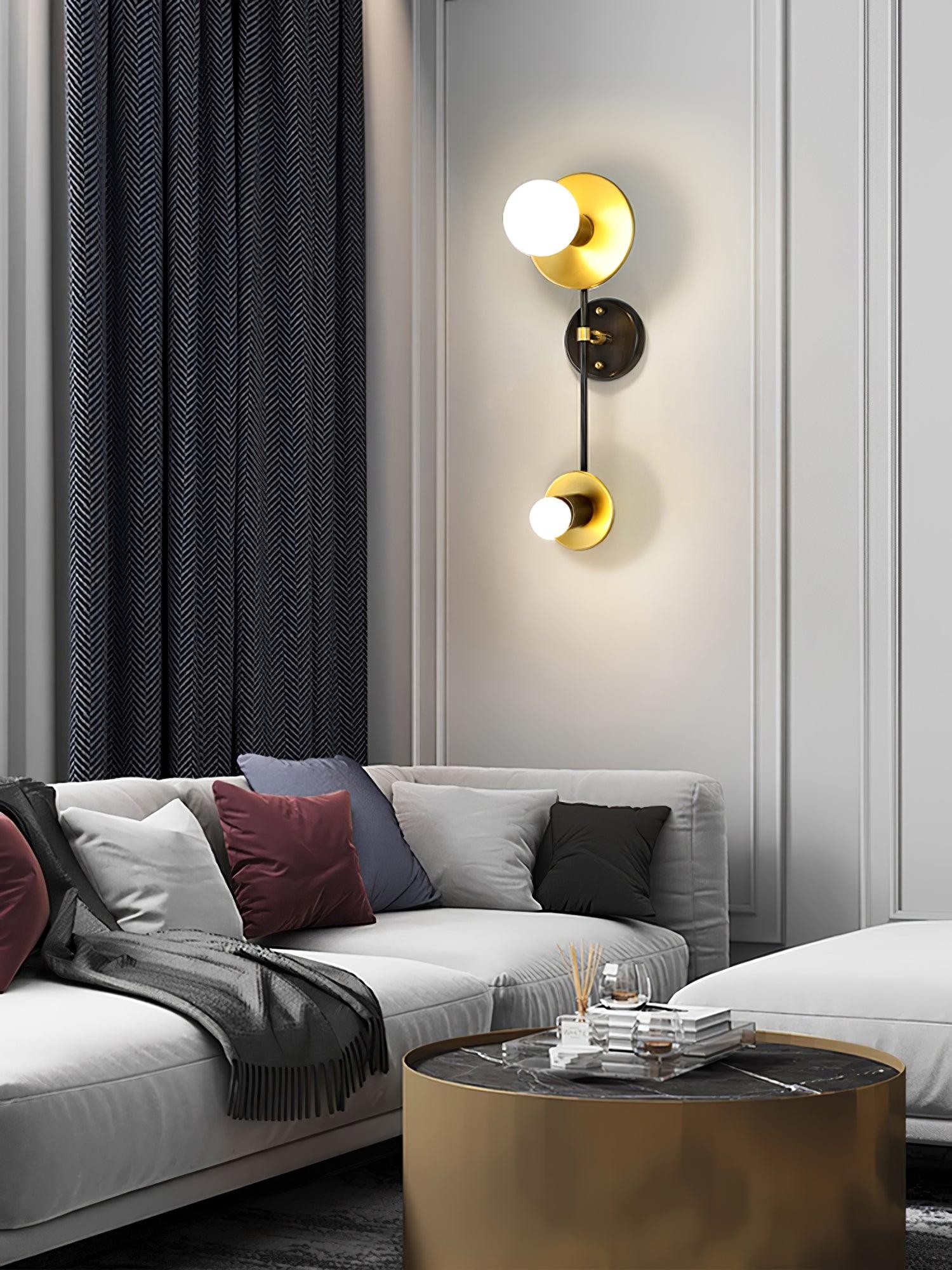 Simple Crystal Bubble Wall Light M579