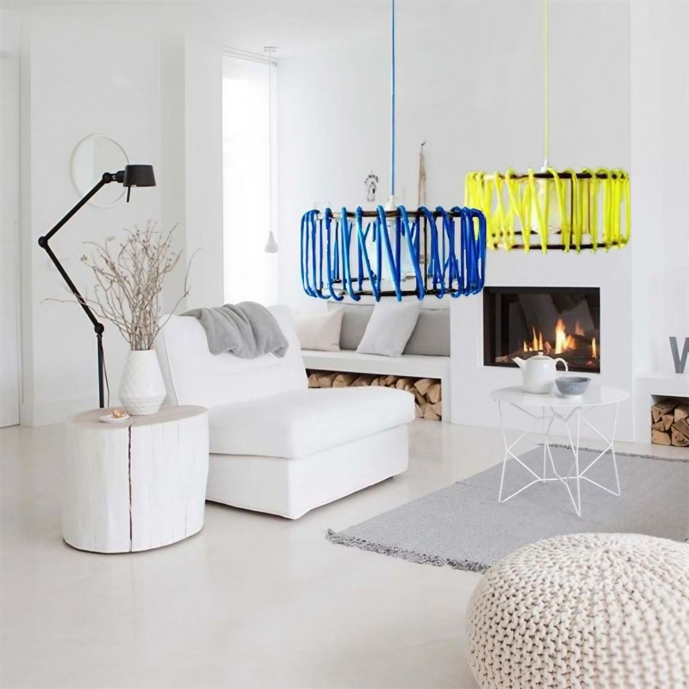 Nordic Wooden Macaron Pendant Lamp S143