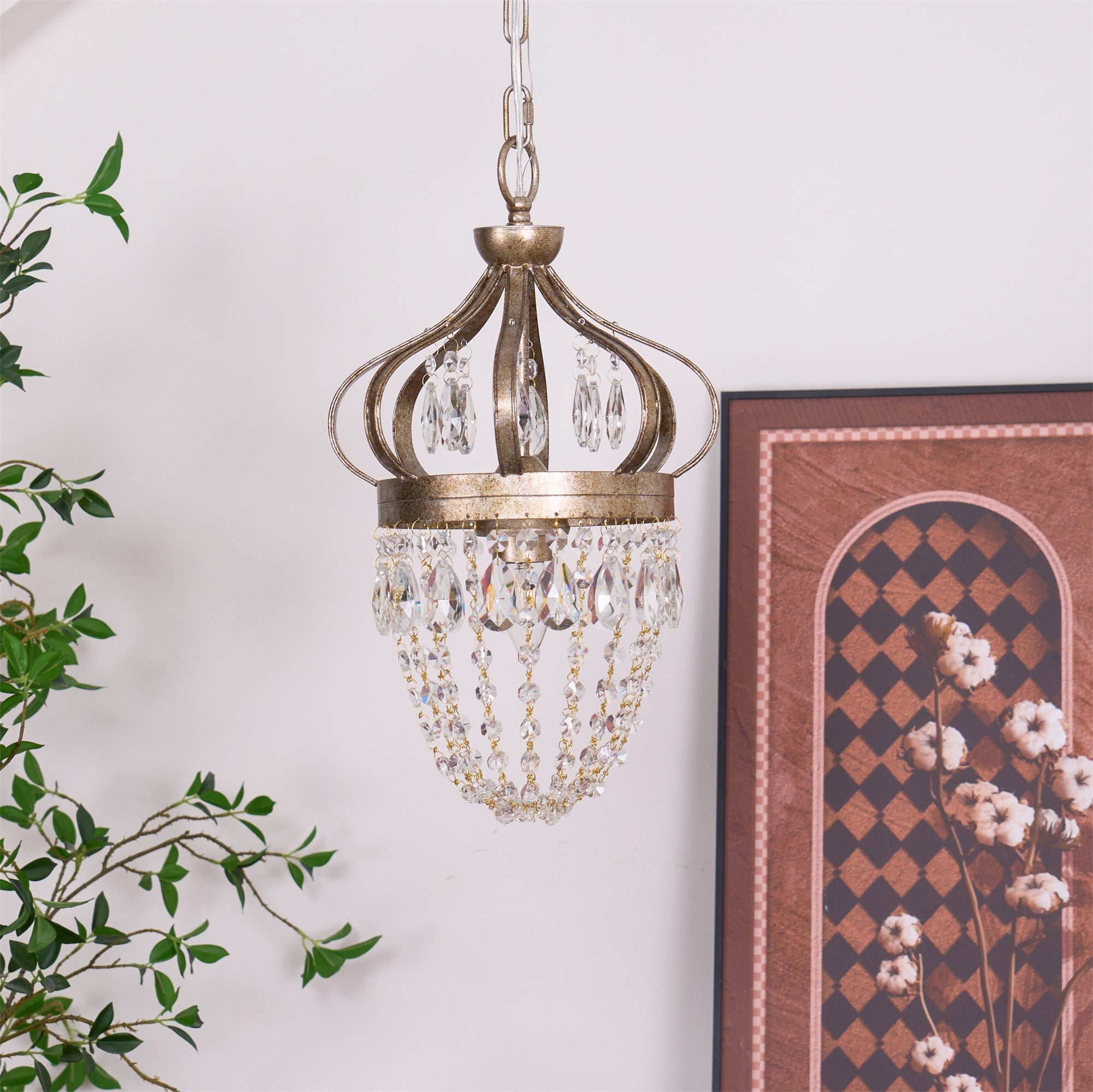 Abella Tear Drop Chandelier D517