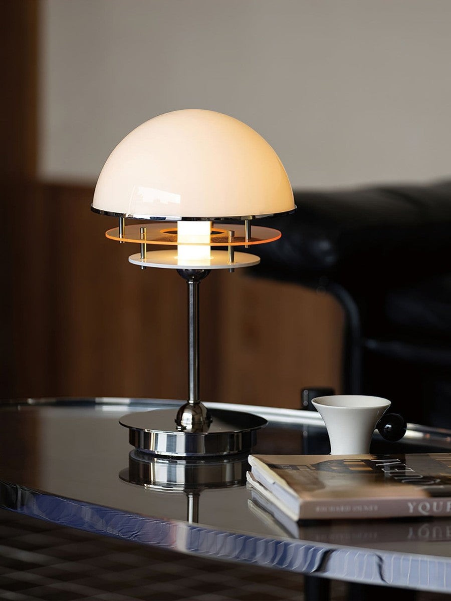 Bauhaus Vintage Style Acrylic Sunset Table Lamp G79