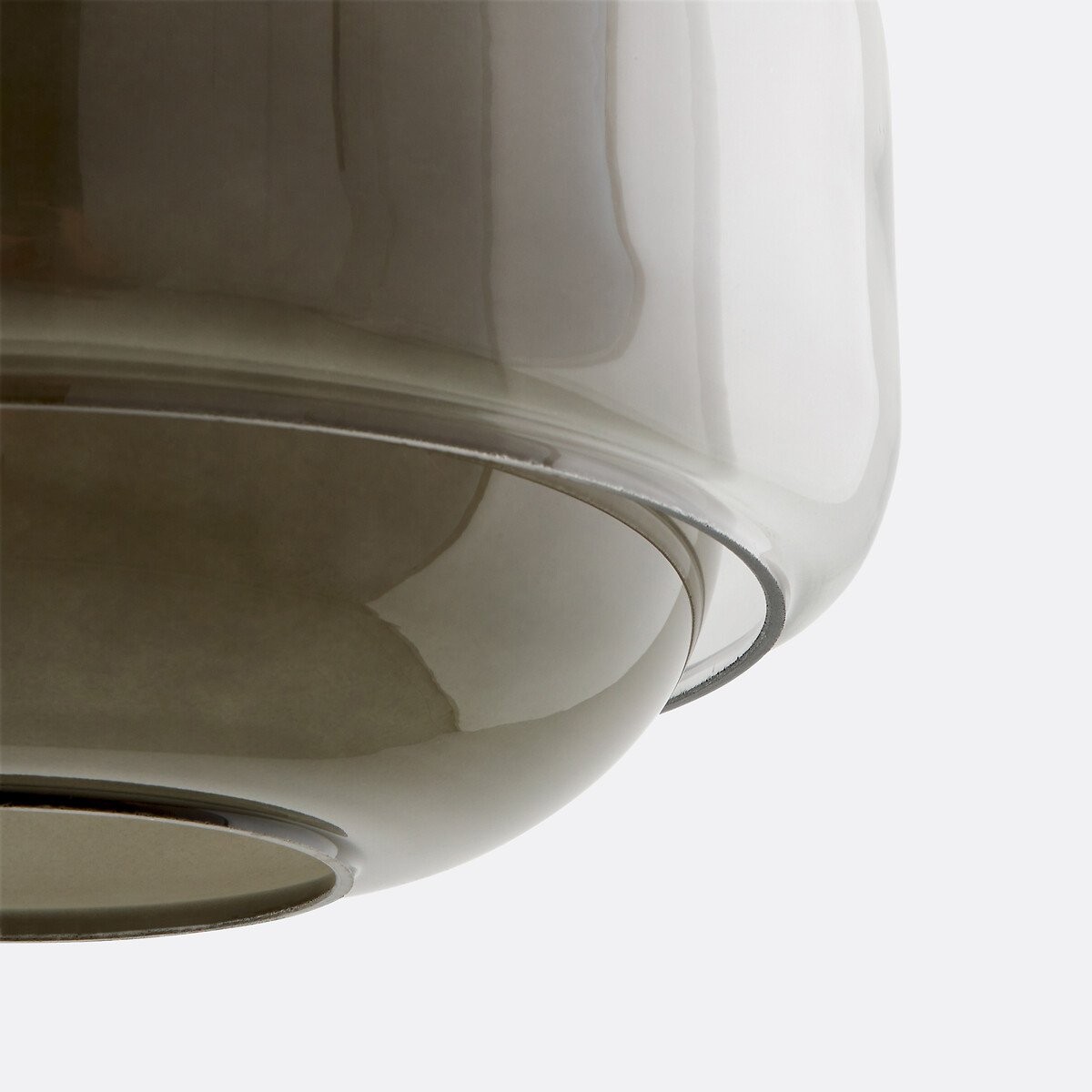 Clinco Modern Mushroom Pendant Light - Colored Glass Hanging Light T418