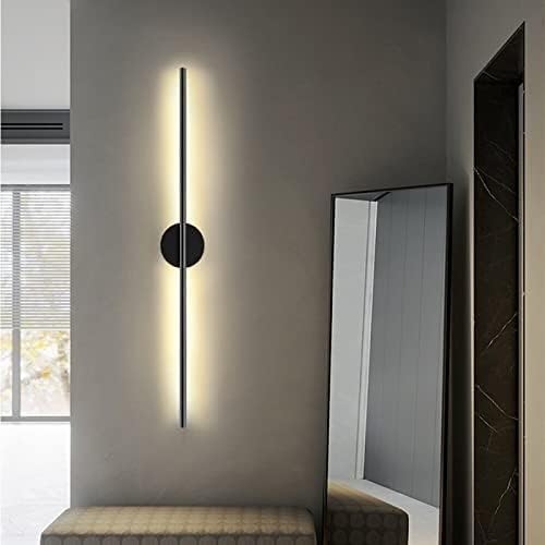 Modern Black Aluminum Wall Light D850