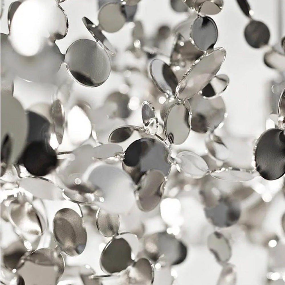 Modern Creative Decorative Leaf Stainless Steel Pendant Light M158