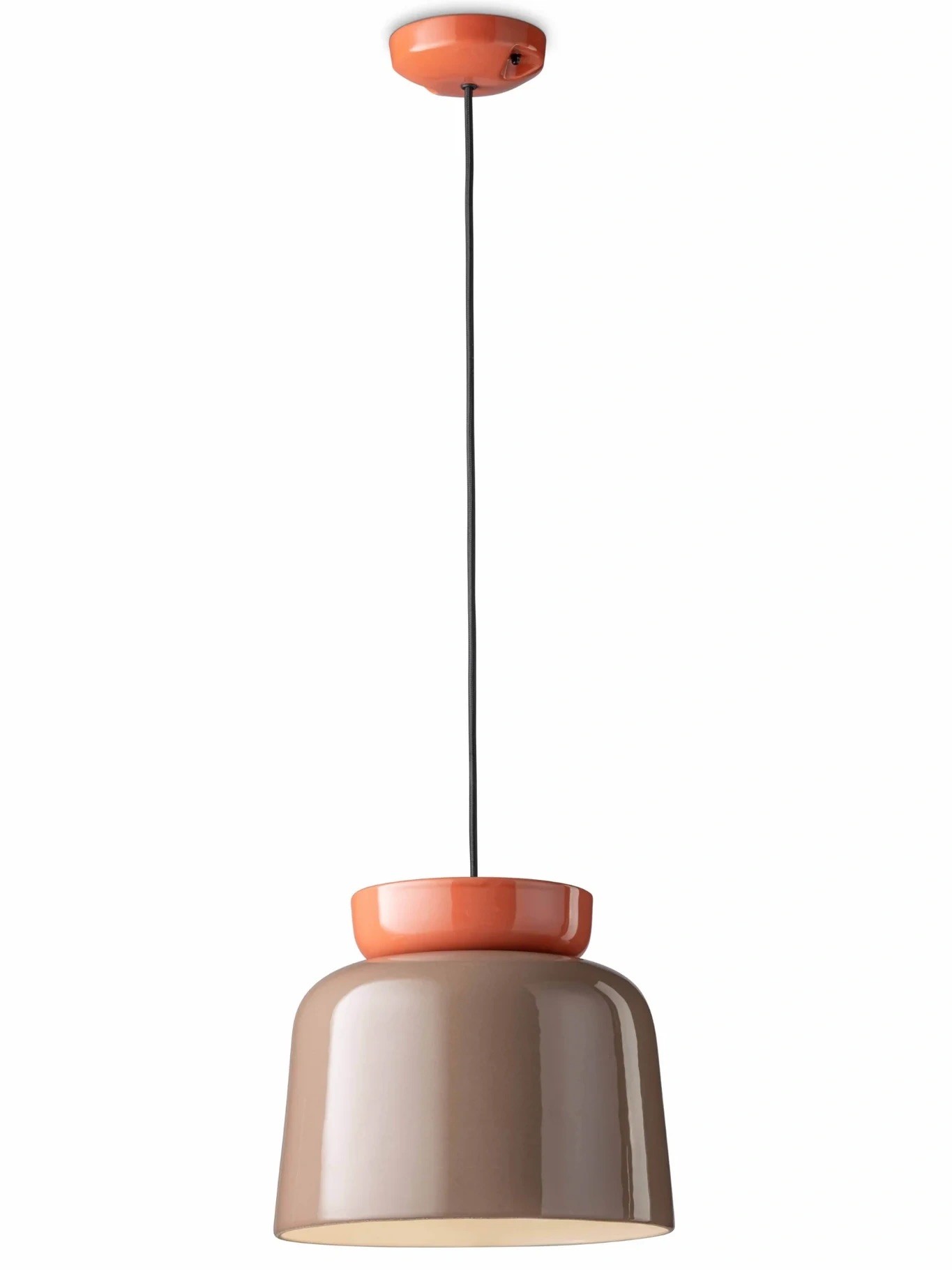 Fiesta Colorful Bowl-Shaped Ceramic Pendant Light for Dining Room T068