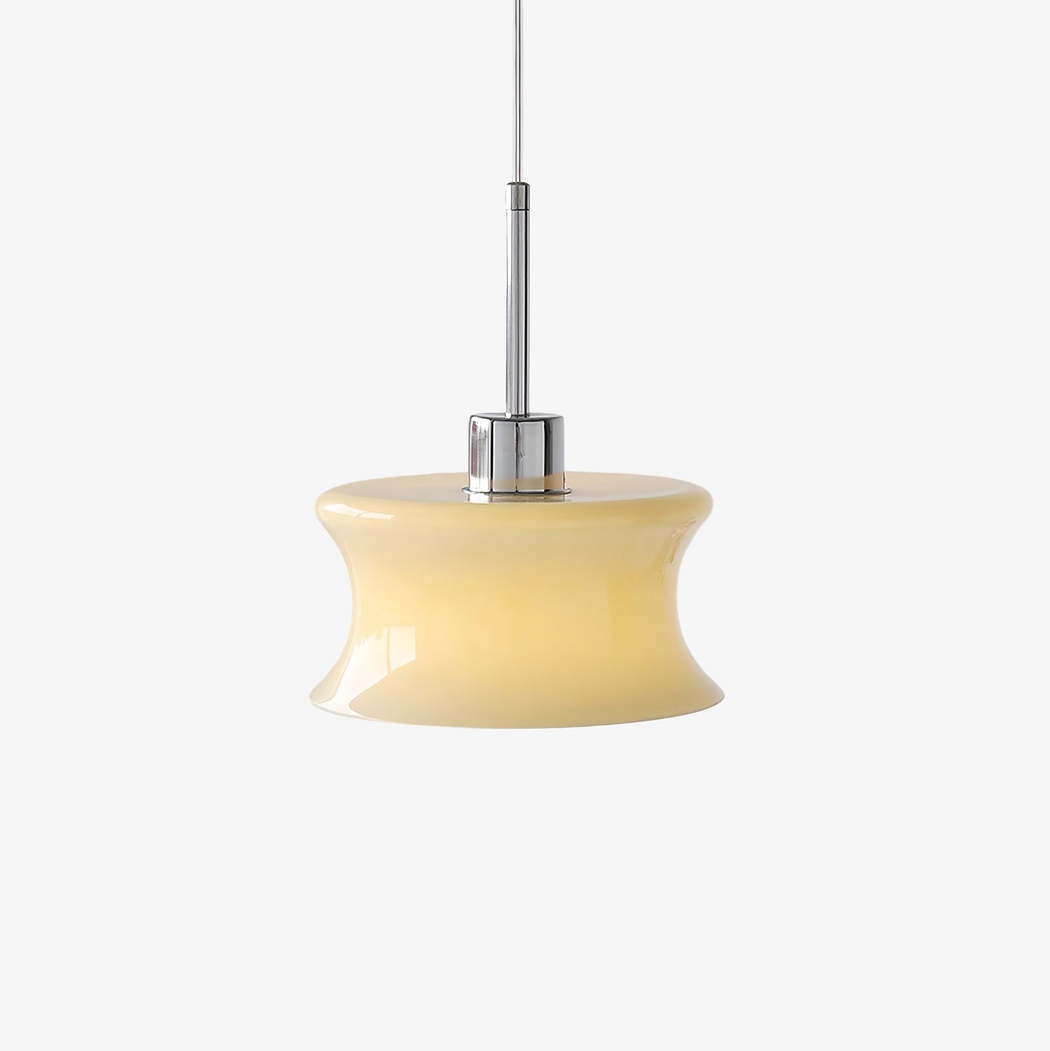 French Vintage Glass Window Pendant Lamp M496