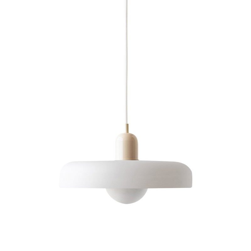 Morandi Glass Disc Orb Pendant Lamp S85