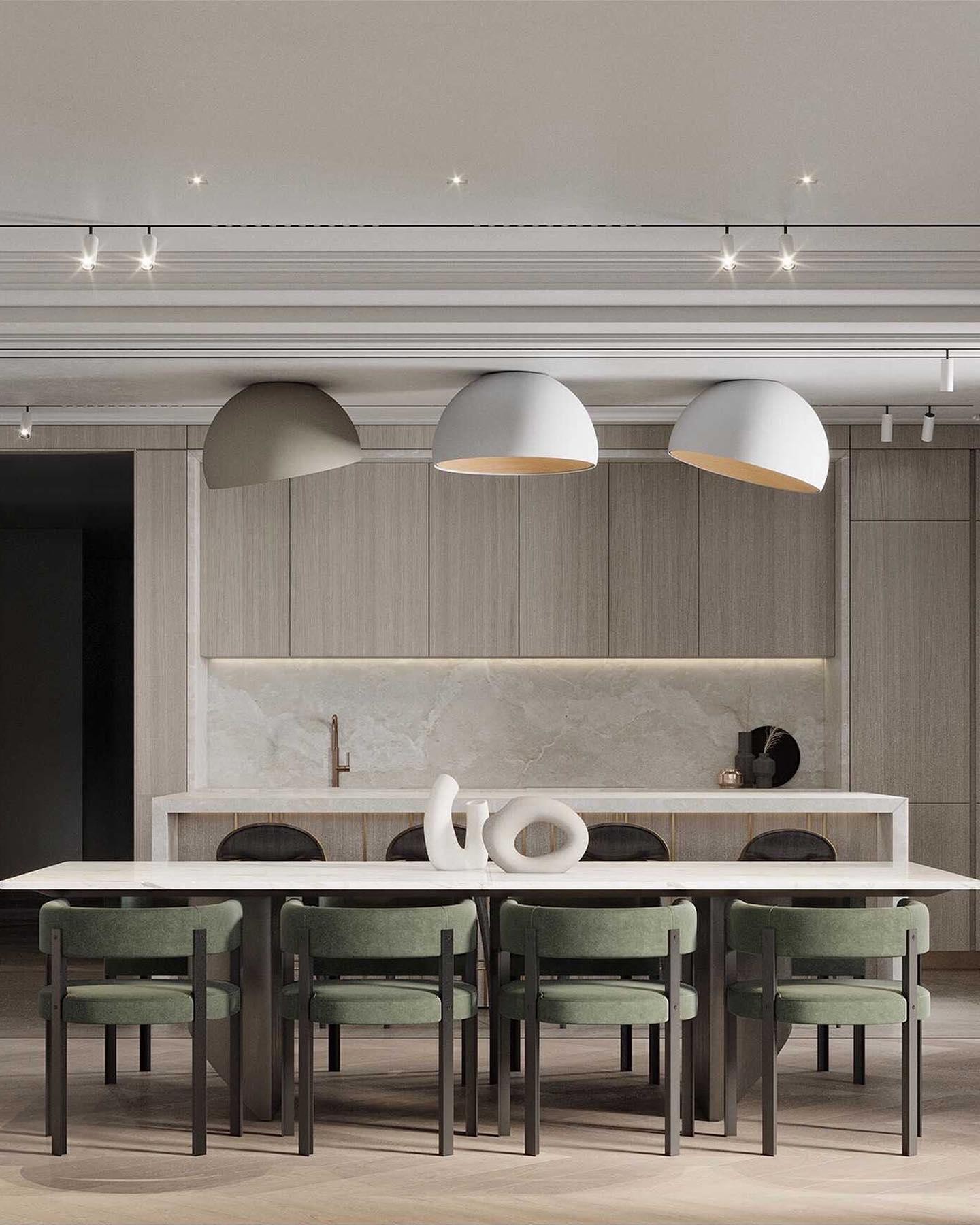 Simple Modern Nordic LED Eggshell Ceiling Lamp M385