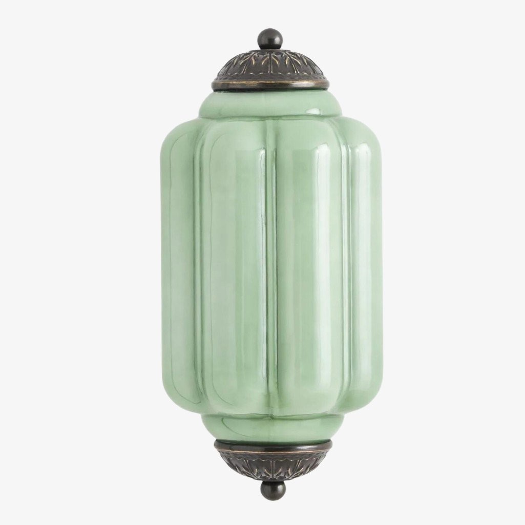 Eloise Brass Wall Sconce – Elegant Milk Glass Vintage Lighting T290