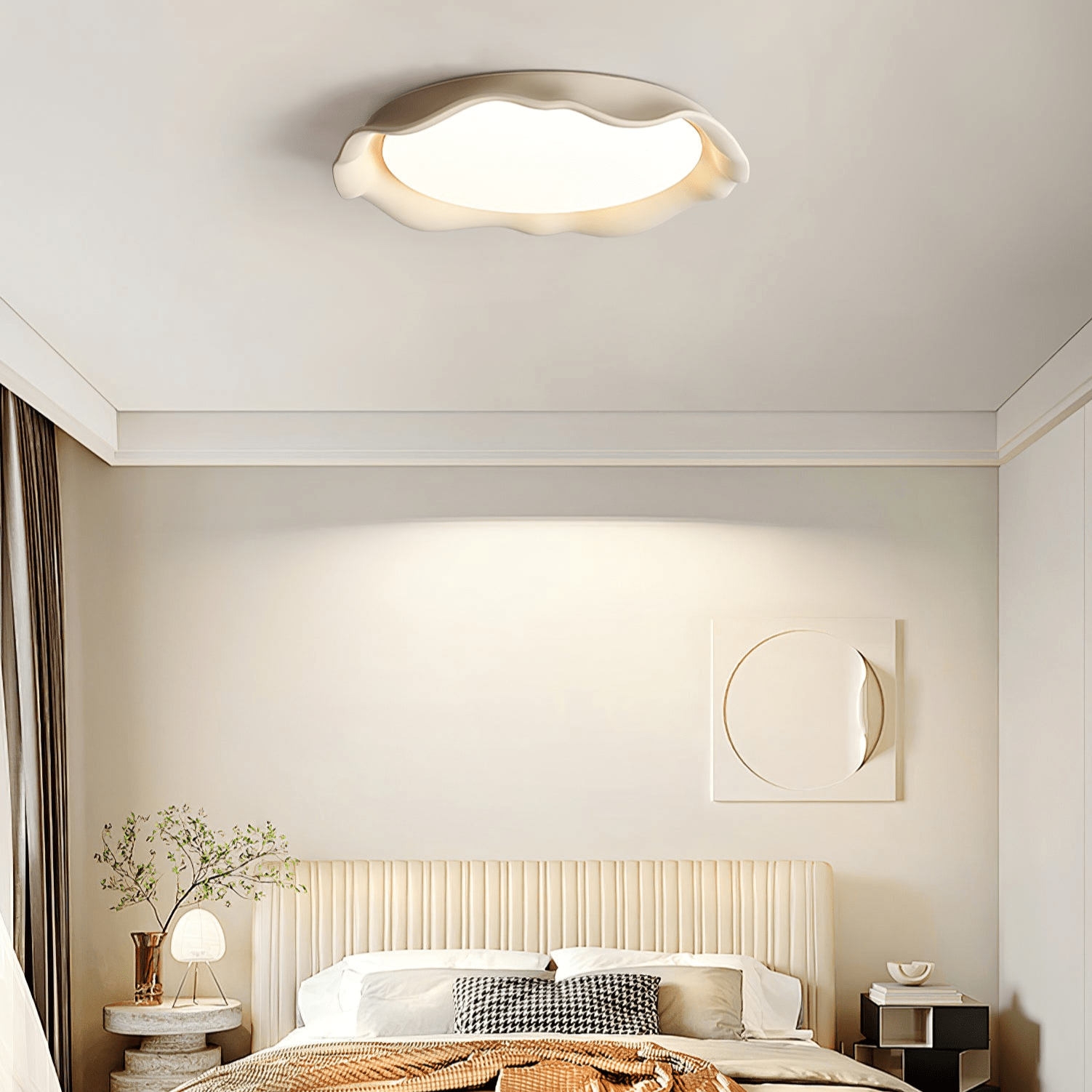 Aera Microcement Ceiling Light D380