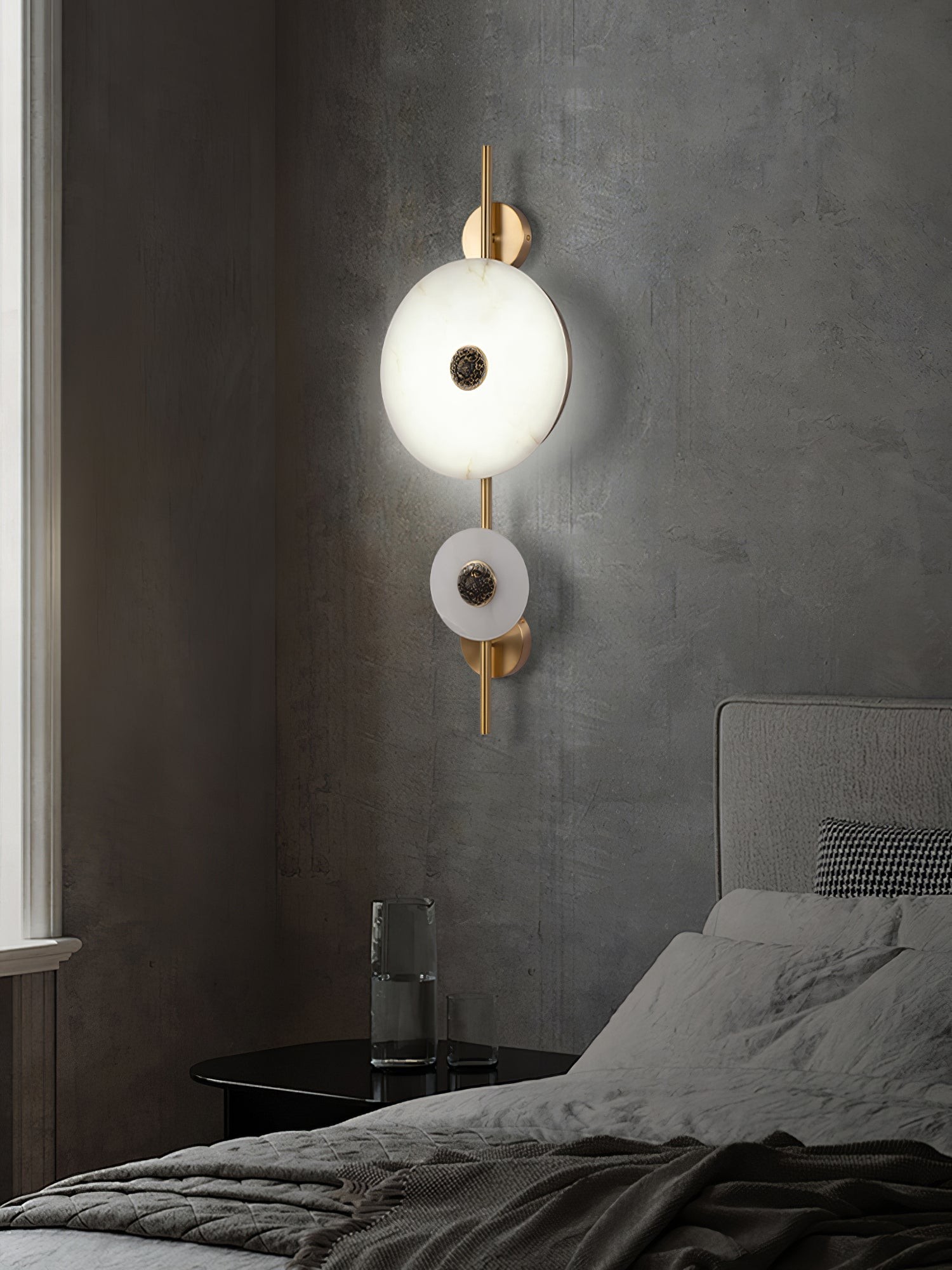Light Luxury Disc-Shaped Wall Lamp M95