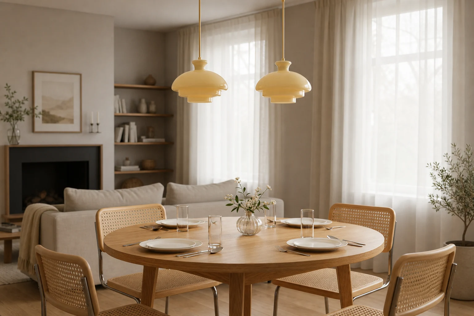 Lampa wisząca HaloVita w stylu życia we wnętrzach
